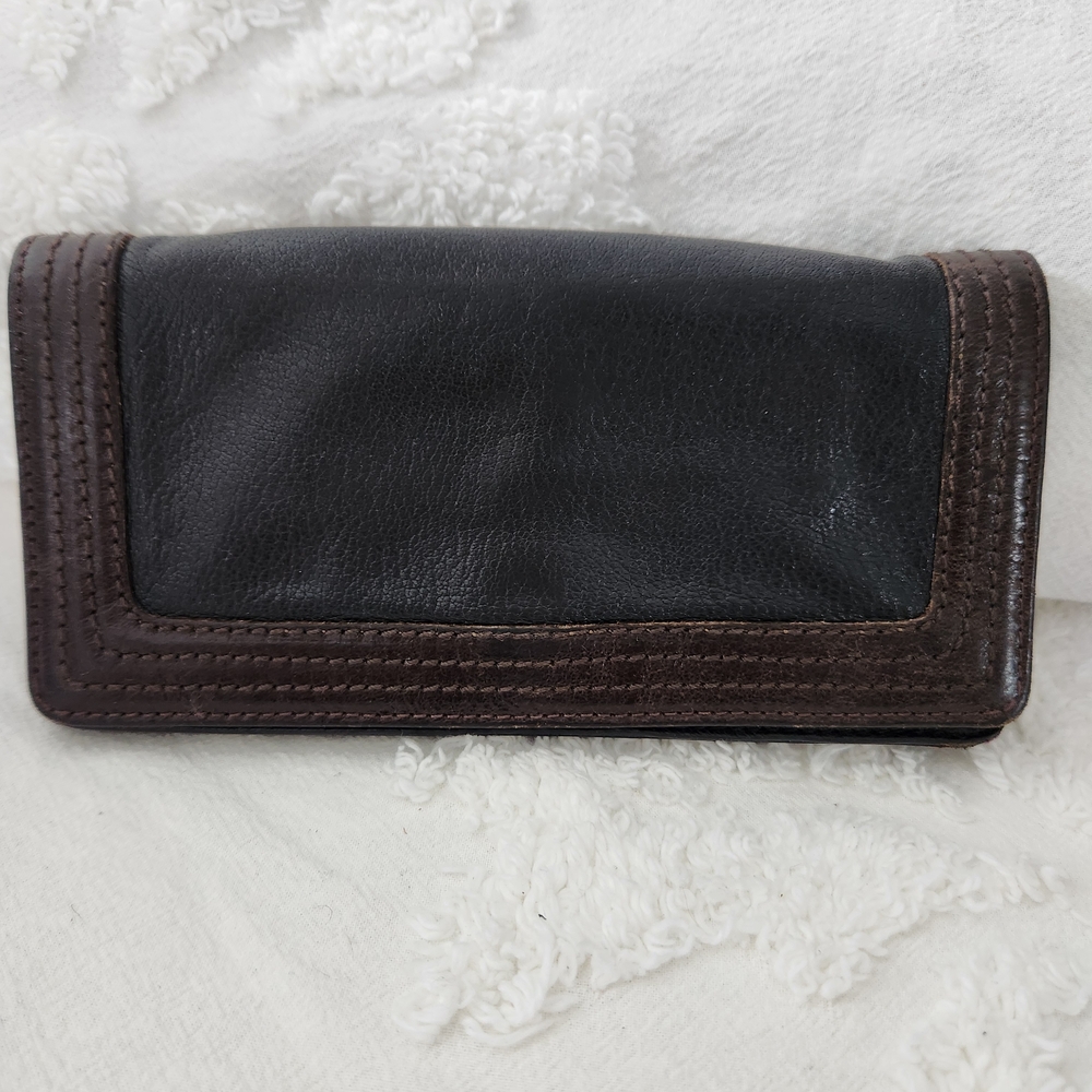 Tano Black Leather Women's Wallet - Picture 2 of 6